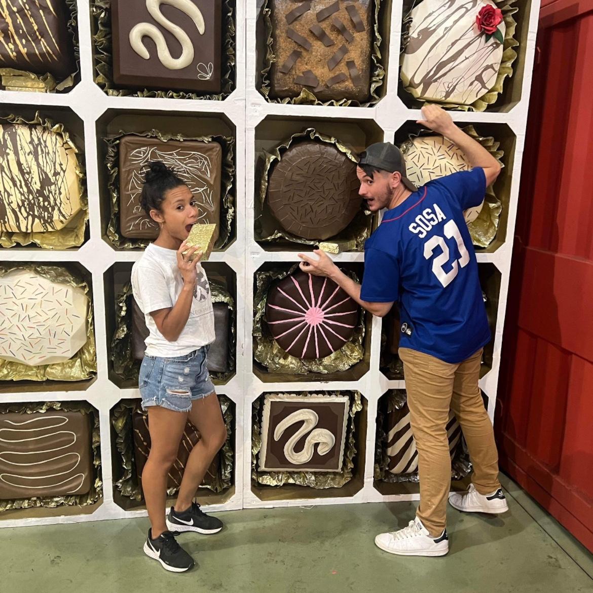 Chase and Tia’s first picture & date together.