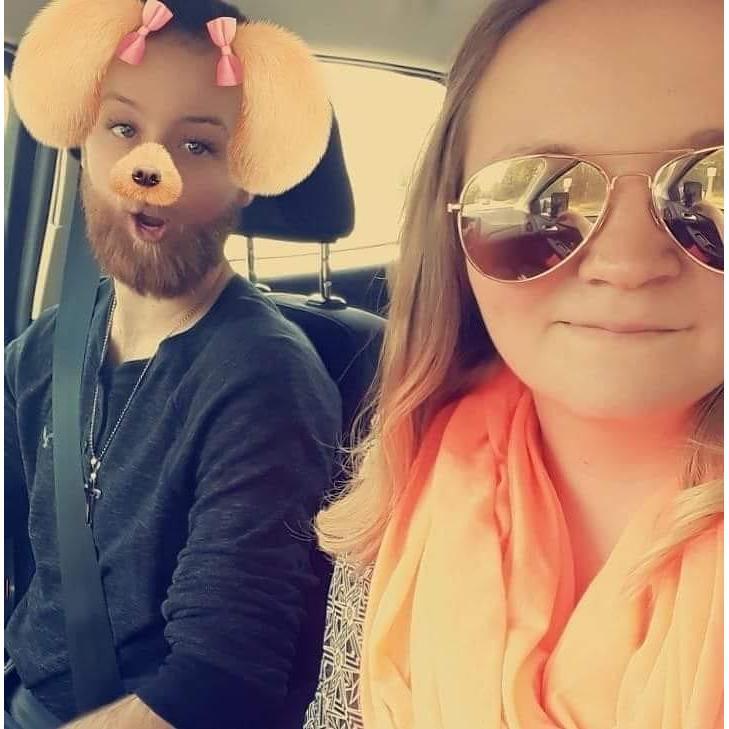The first of many car rides to Tia's families!