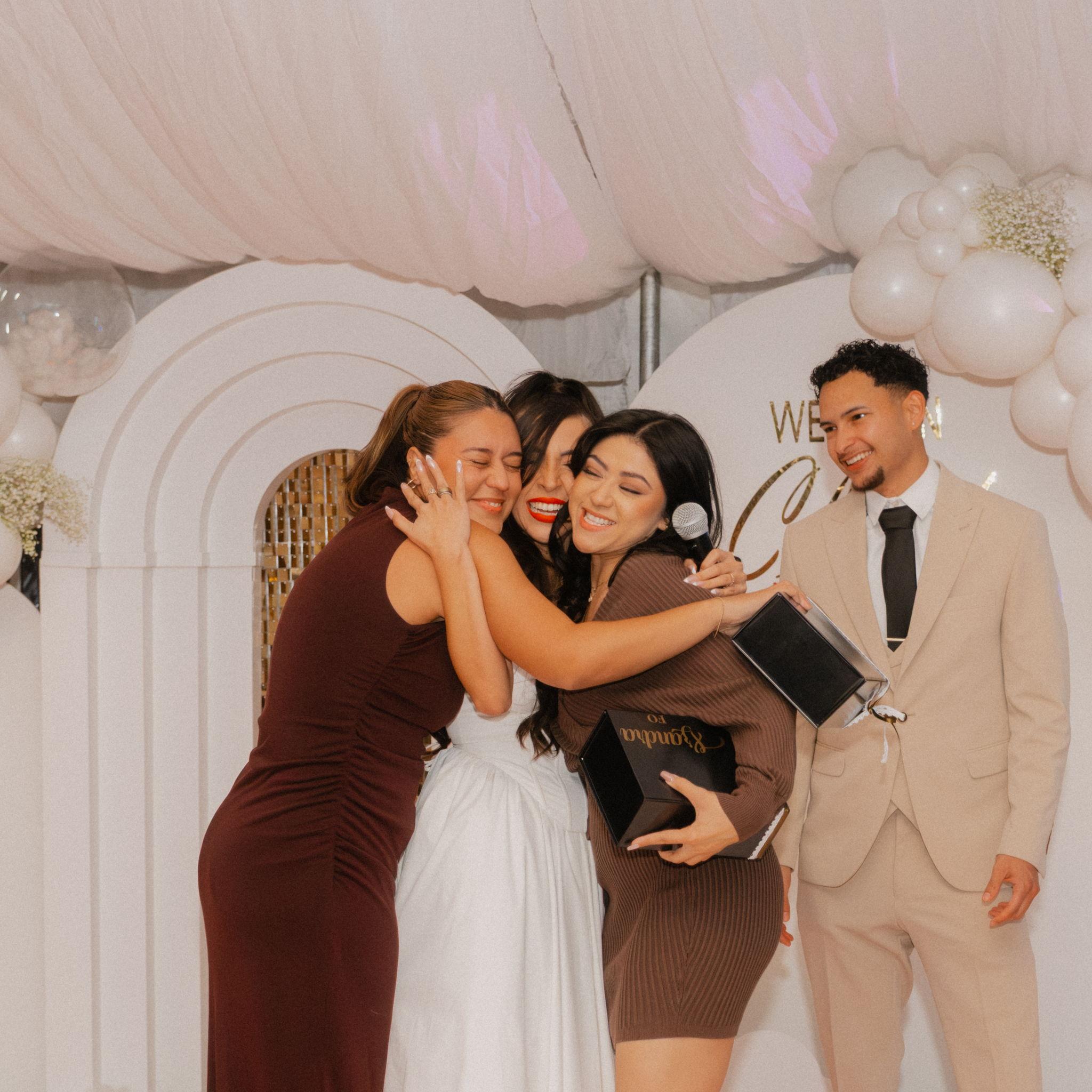 Ariannas Co Maids of Honor Valerie and Xzandra