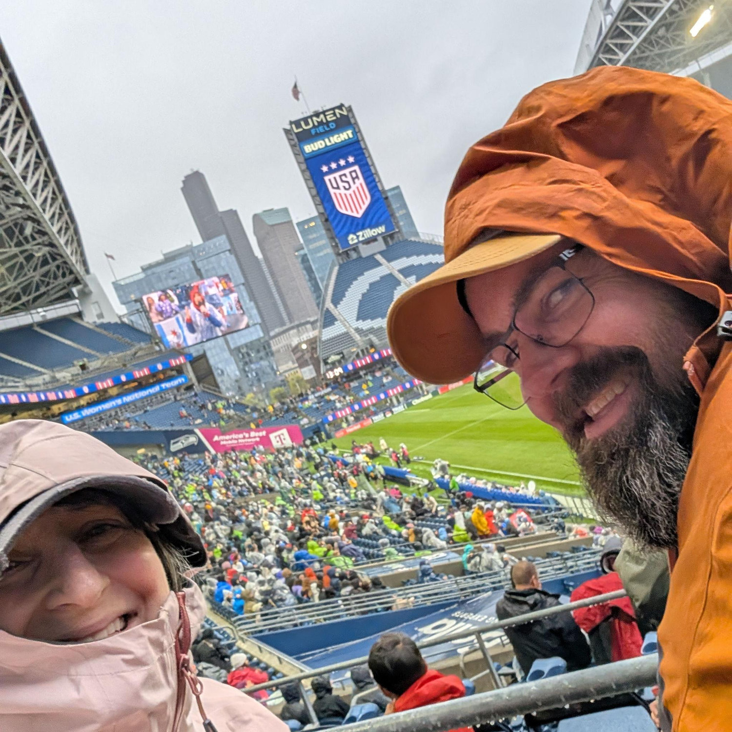 Sportsball in the rain