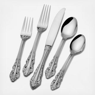 Antique Baroque 65-Piece Flatware Set, Service for 12