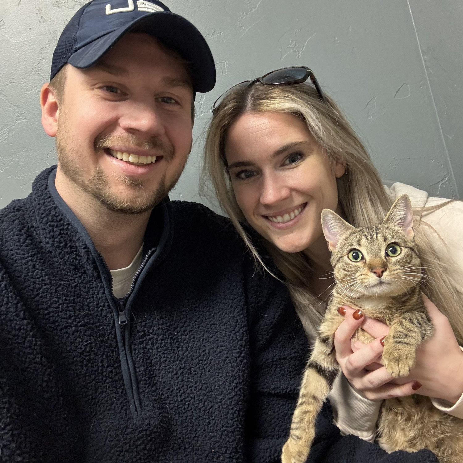 Adopting Tiger together to give Charlie a pal