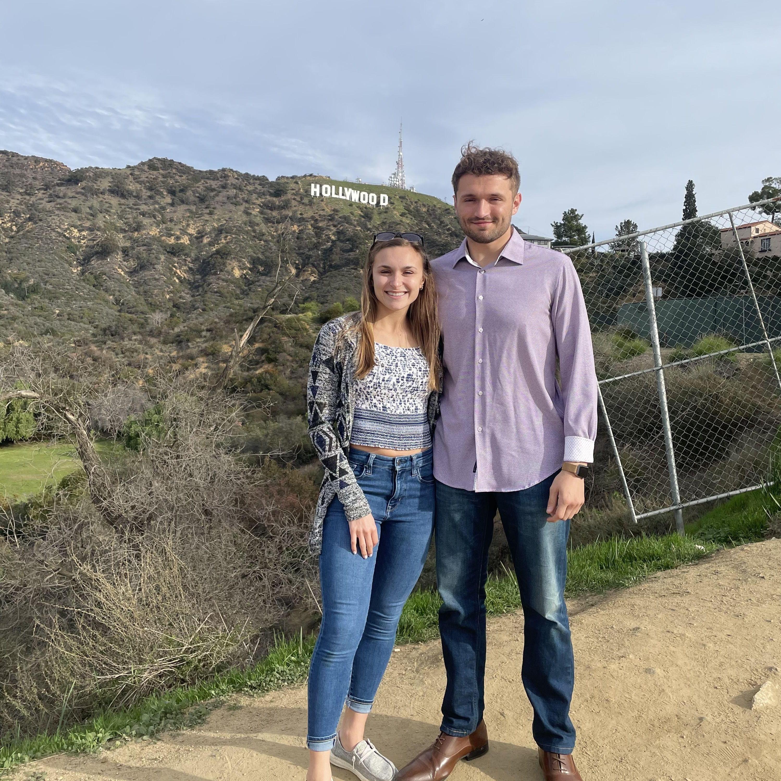 Alydia visiting Matt in Los Angeles, CA (2022)