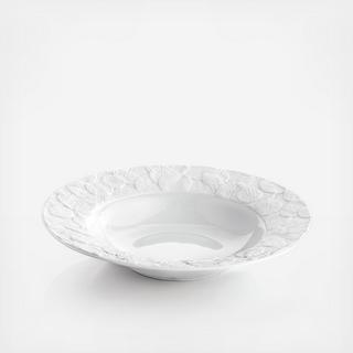 Forest Leaf Rimmed Bowl