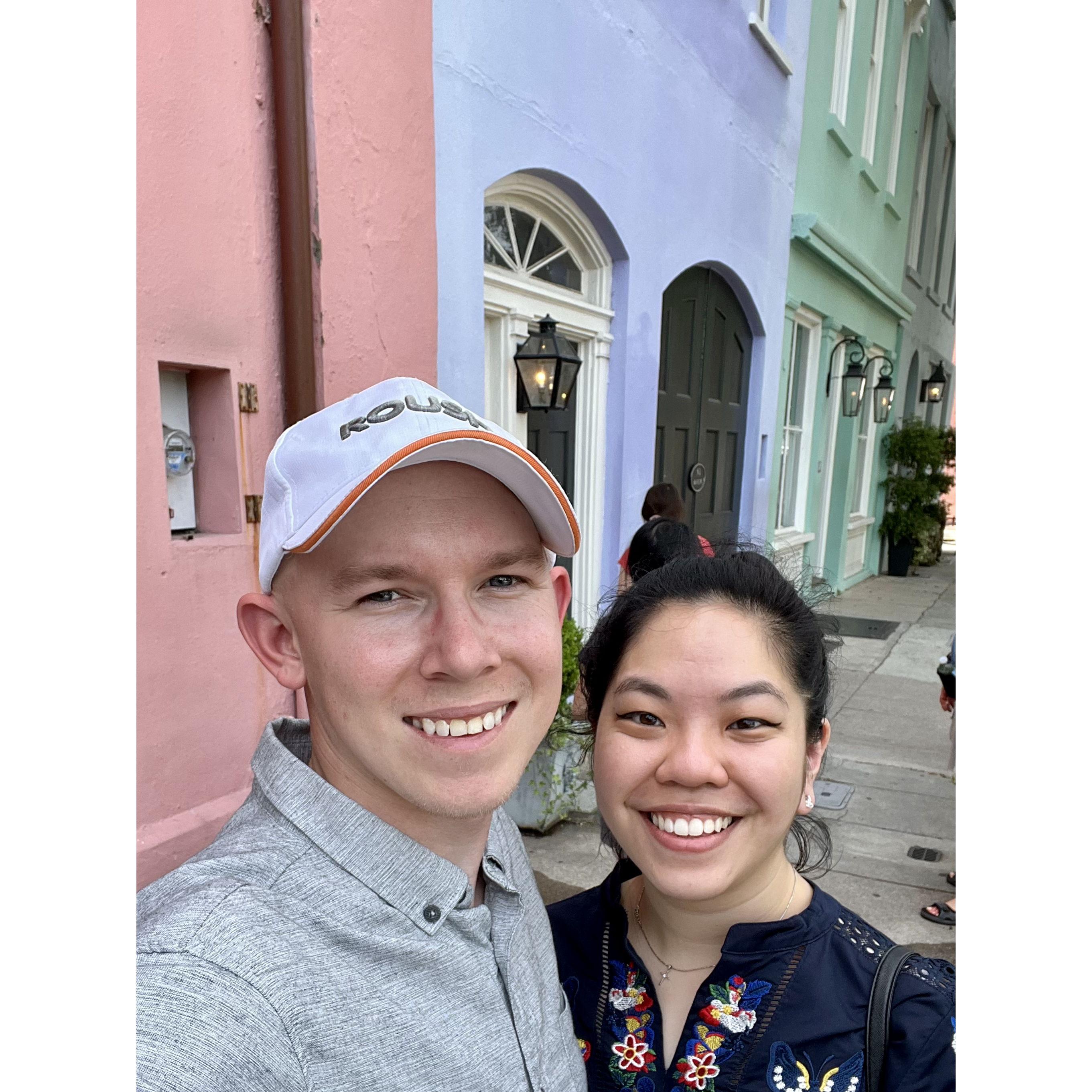 Visiting colorful Charleston