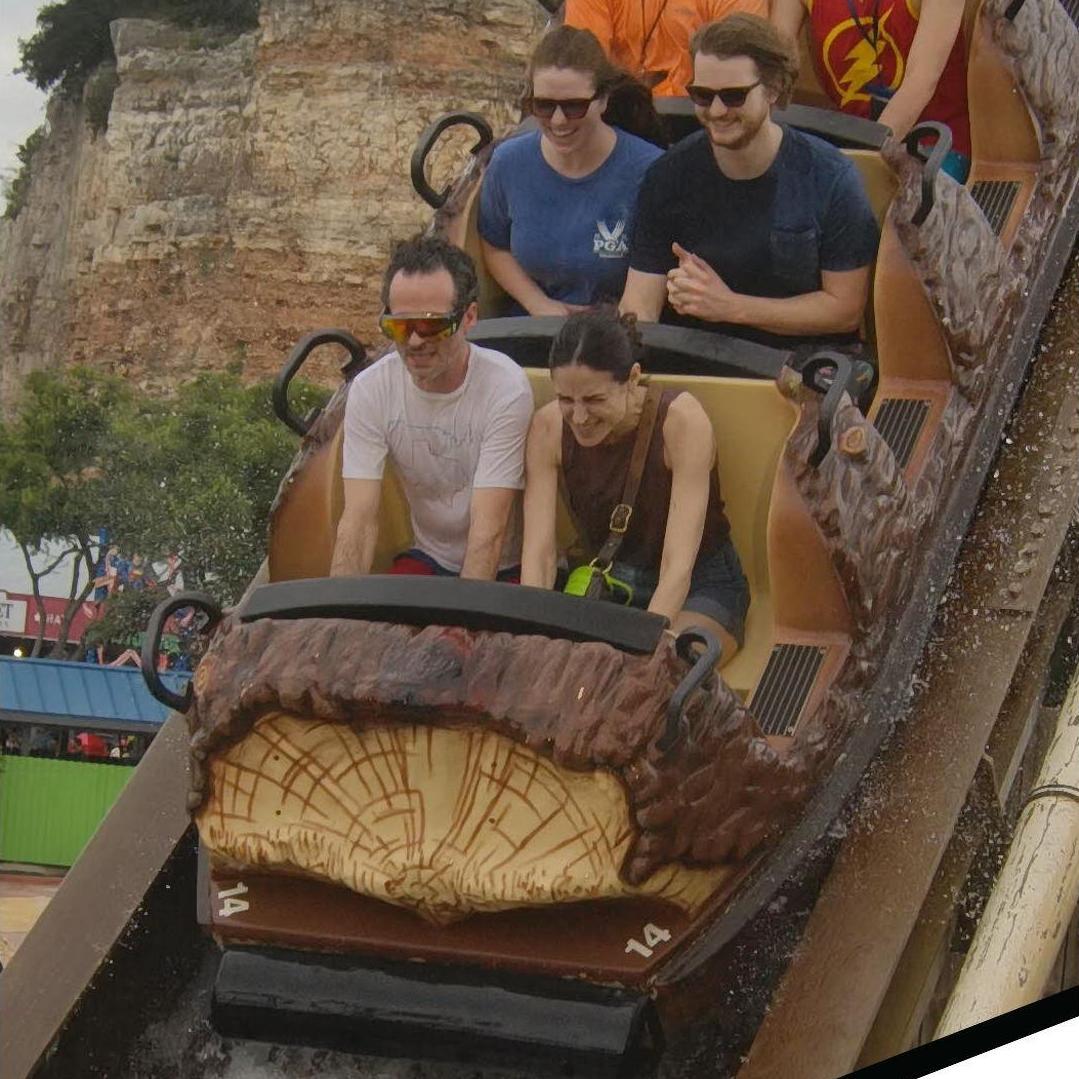 One of many Six Flags adventures!