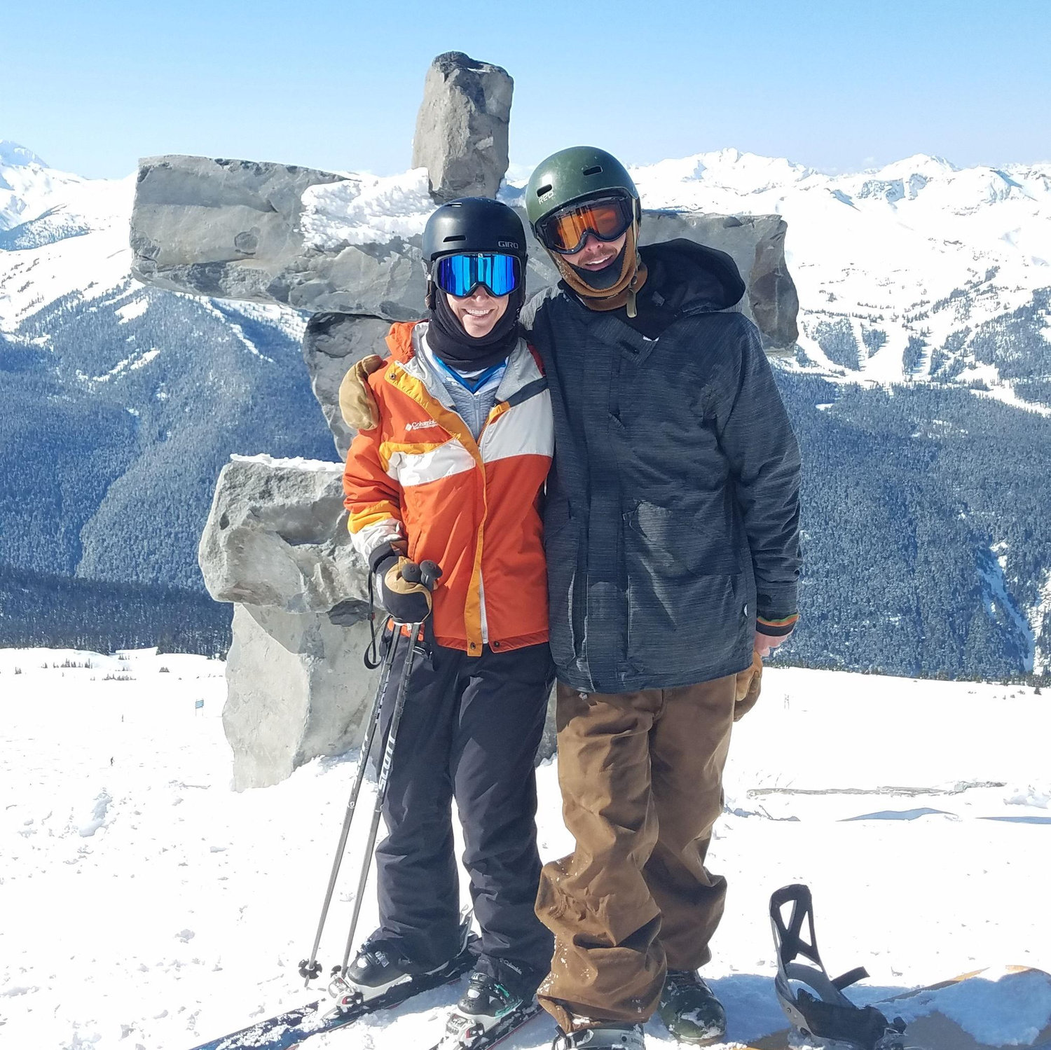 ski/snowboard trip to Whistler, BC in 2018