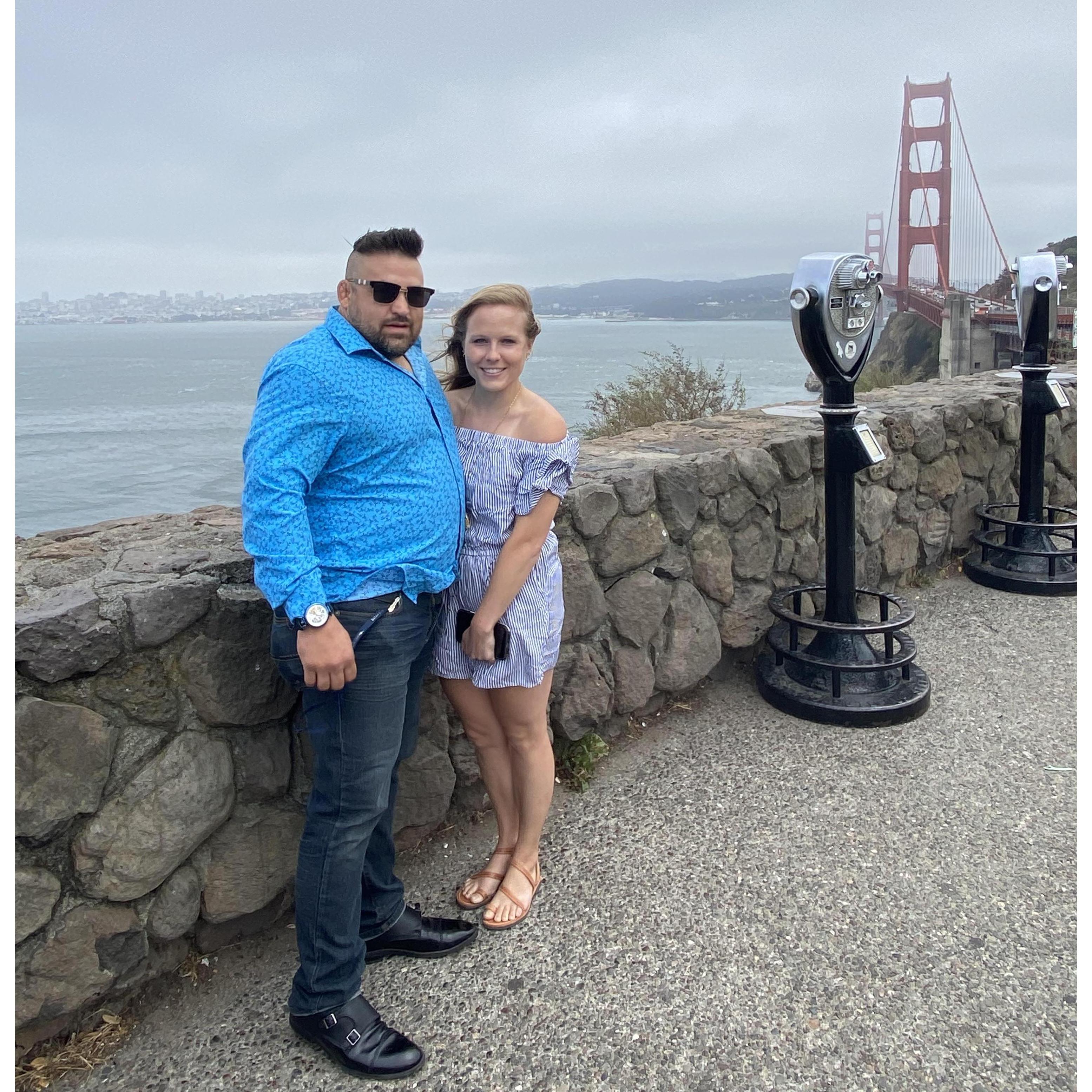 Engagement at the Golden Gate Bridge- July 24, 2020