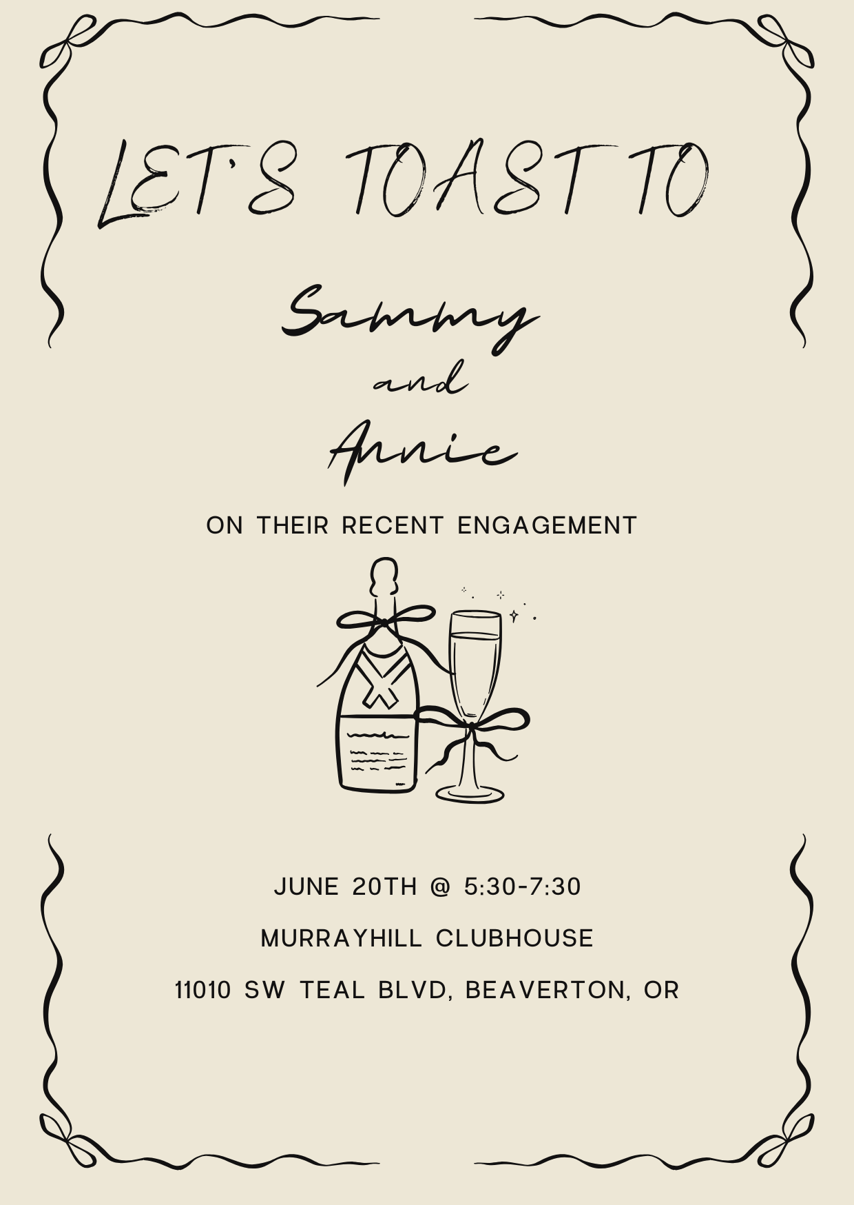 The Wedding Website of Annie Jones and Sammy Maxon