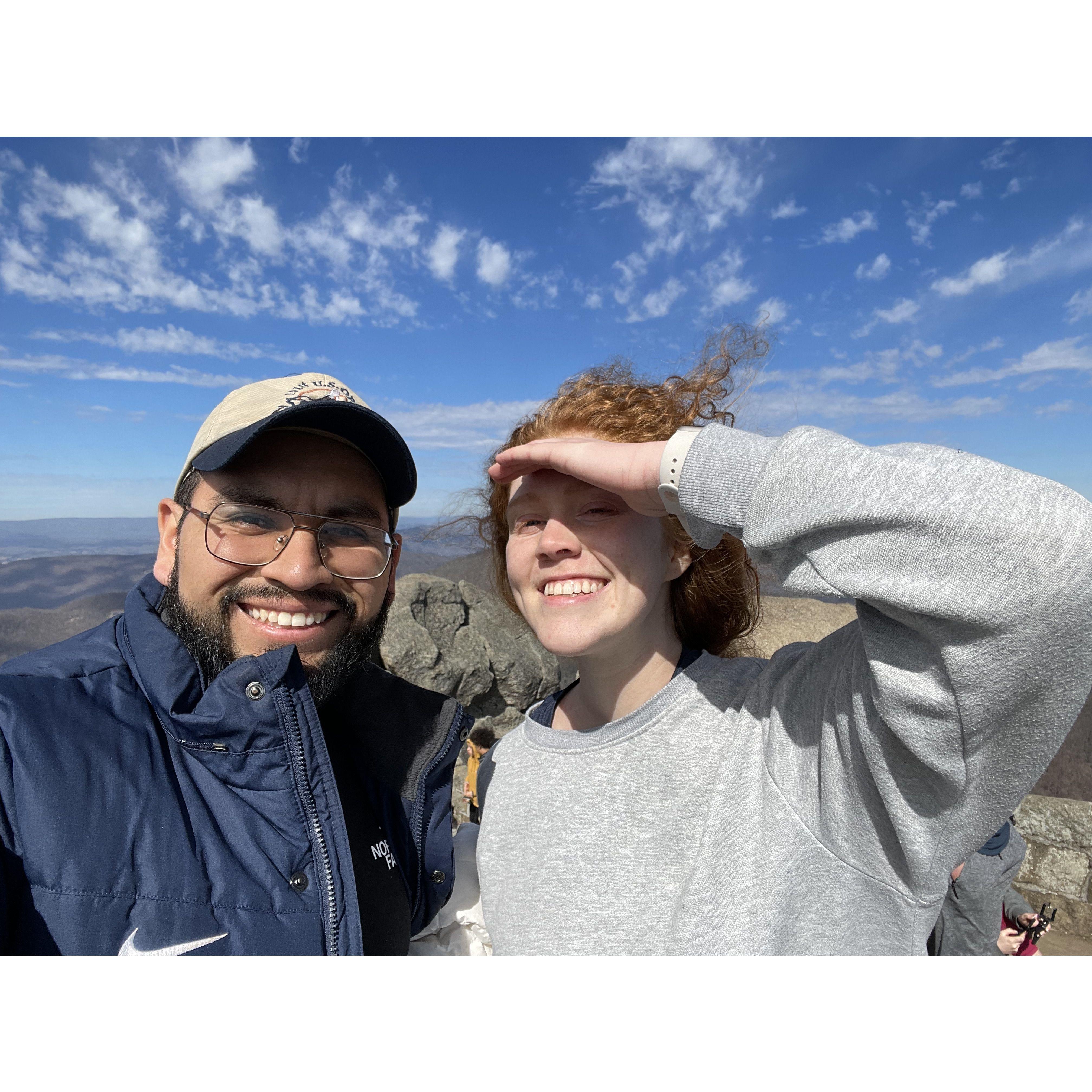 Hiking is one of our favorite things to do together