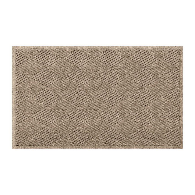 Waterhog Diamond All Weather Rug 3x5 Khaki