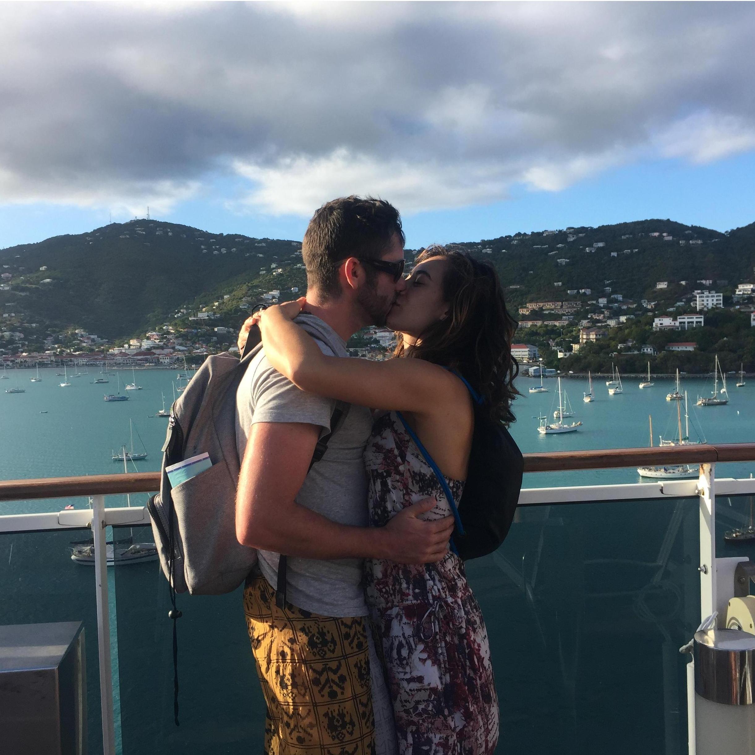 Vegan cruise ship 2016 in Saint Thomas