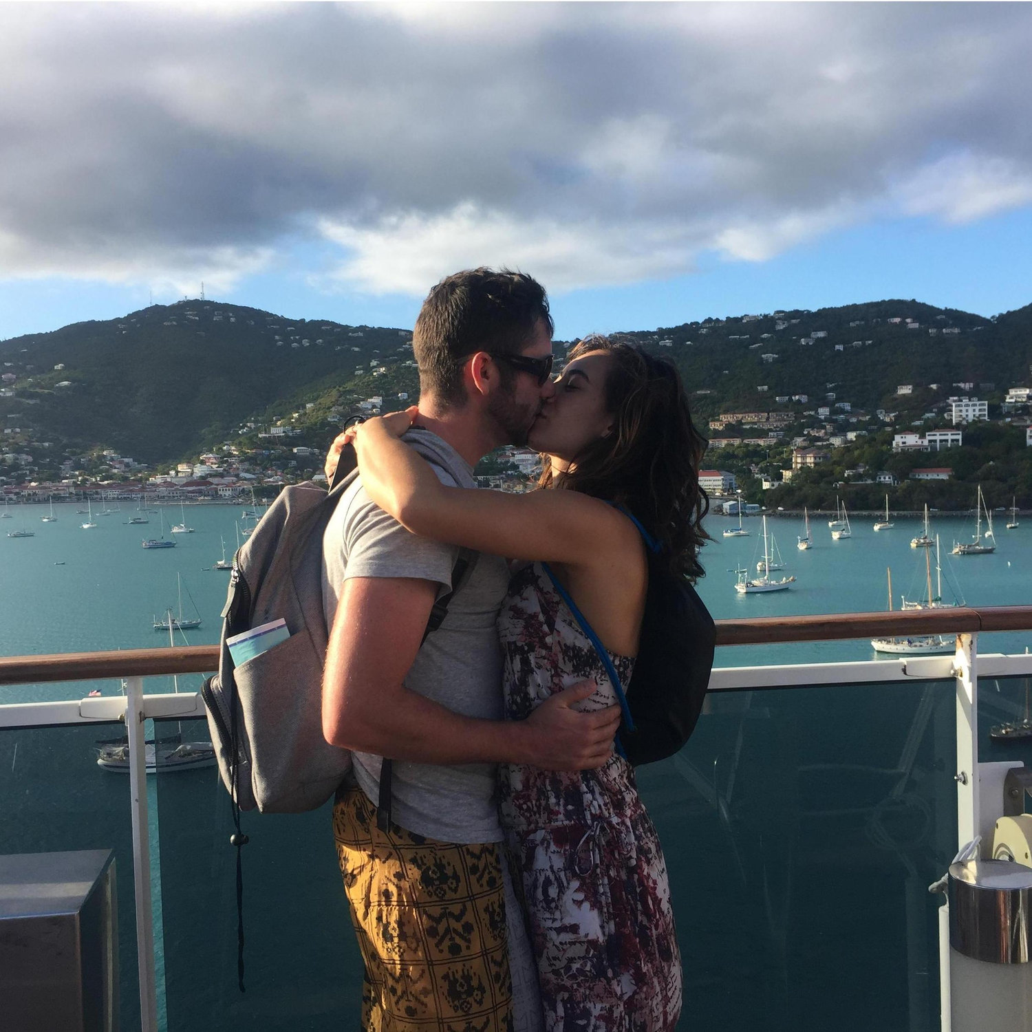 Vegan cruise ship 2016 in Saint Thomas