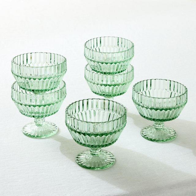 Archie Dinnerware Coupe, Sage, Set of 6