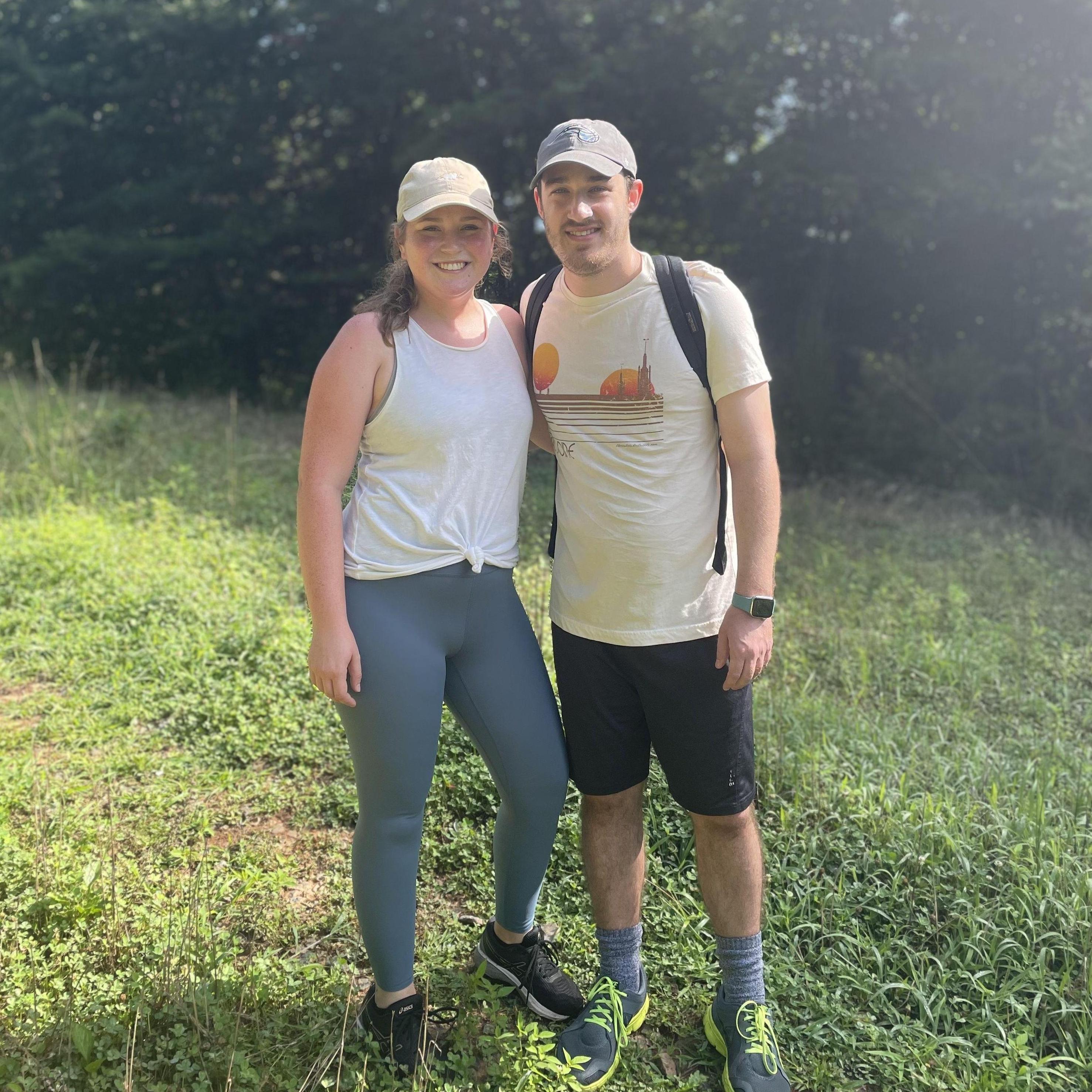 On a hike with family in Elijay, GA