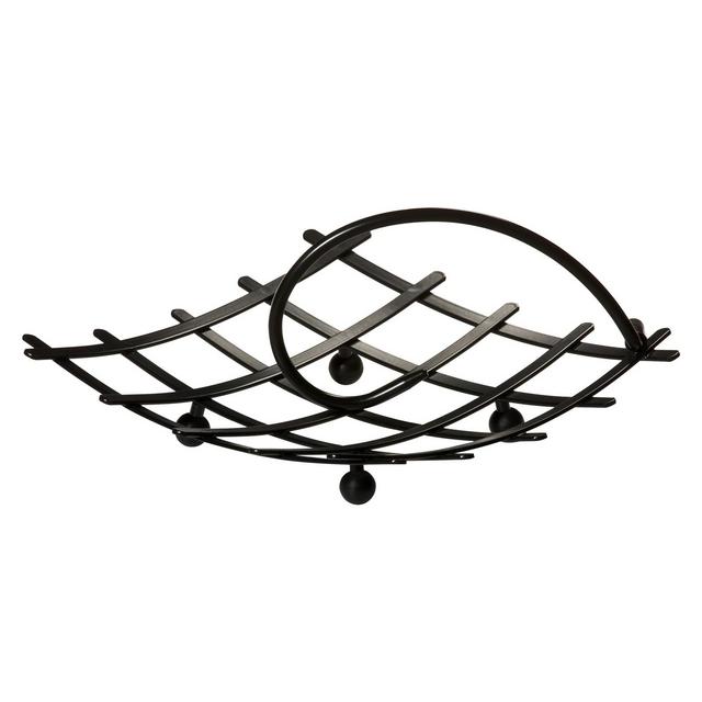 Matalla Wave Stay-Put Napkin Holder - Black