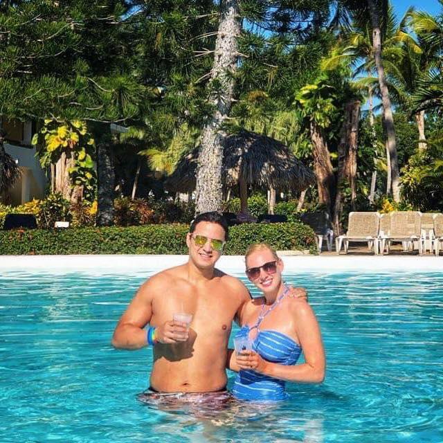 On vacation in Punta Cana, December 2018.