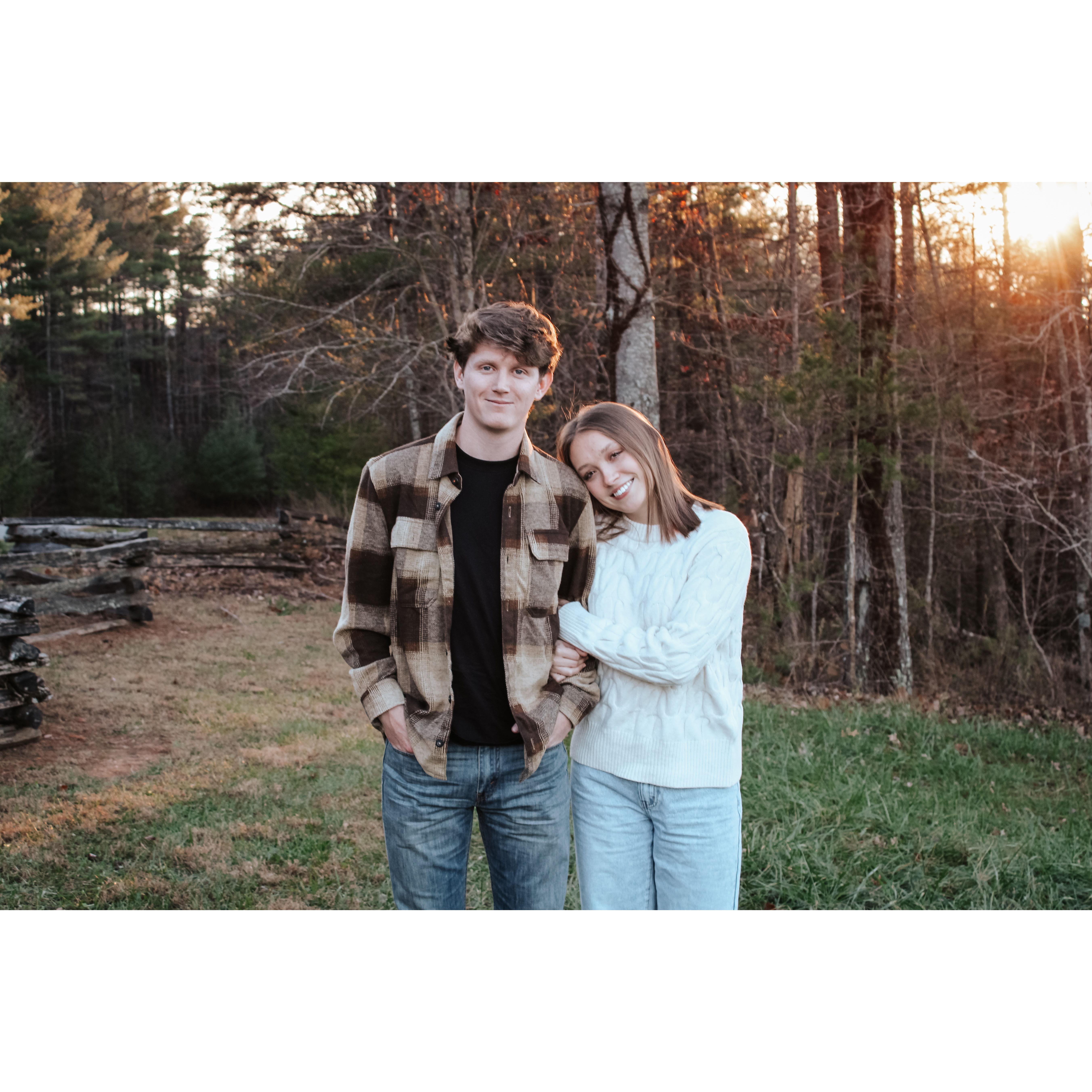 Couple's Shoot at 18 & 20