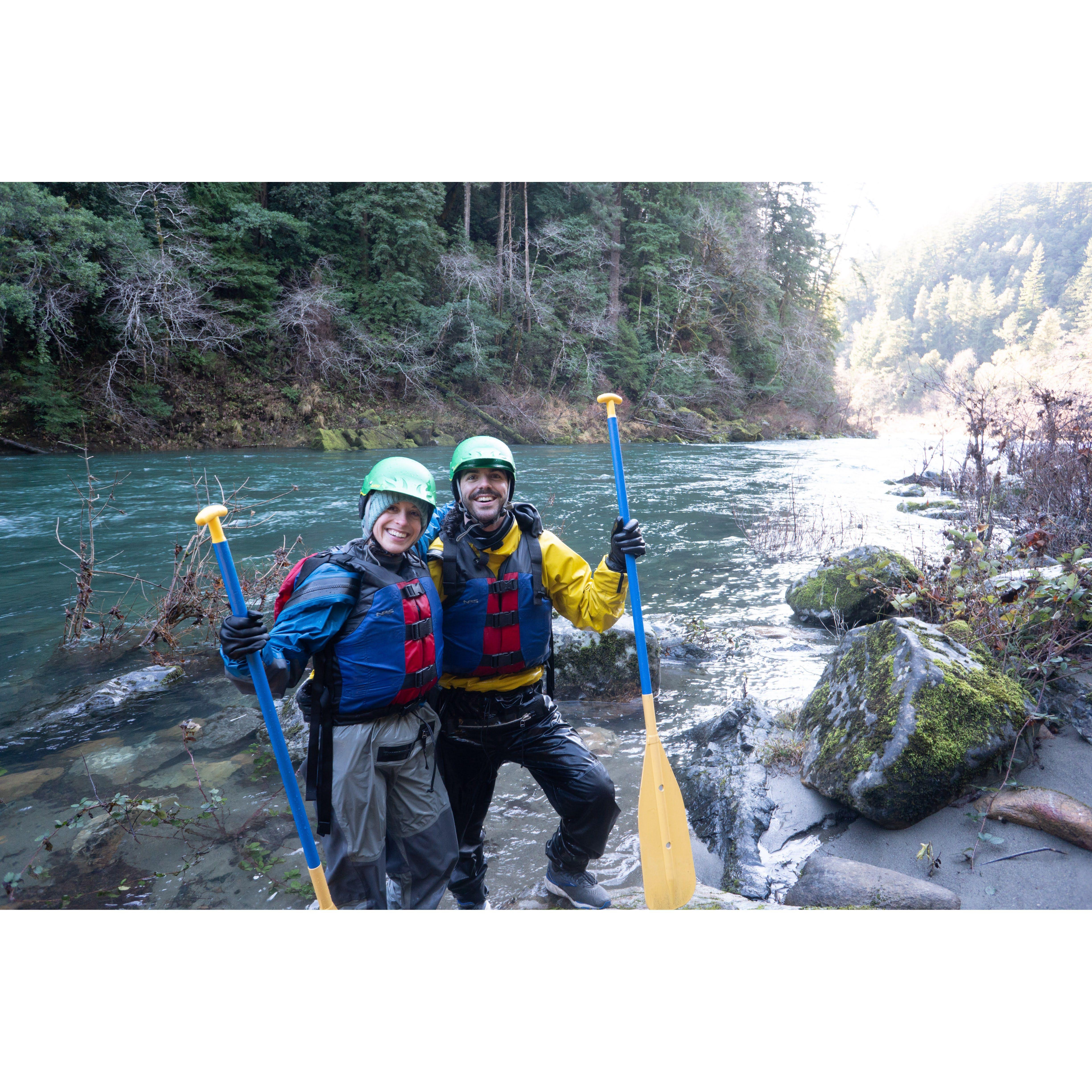 Whitewater rafting Smith River, CA