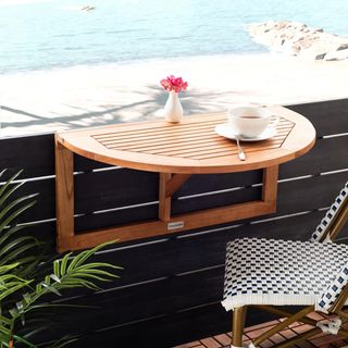 Owens Outdoor Balcony Half Table