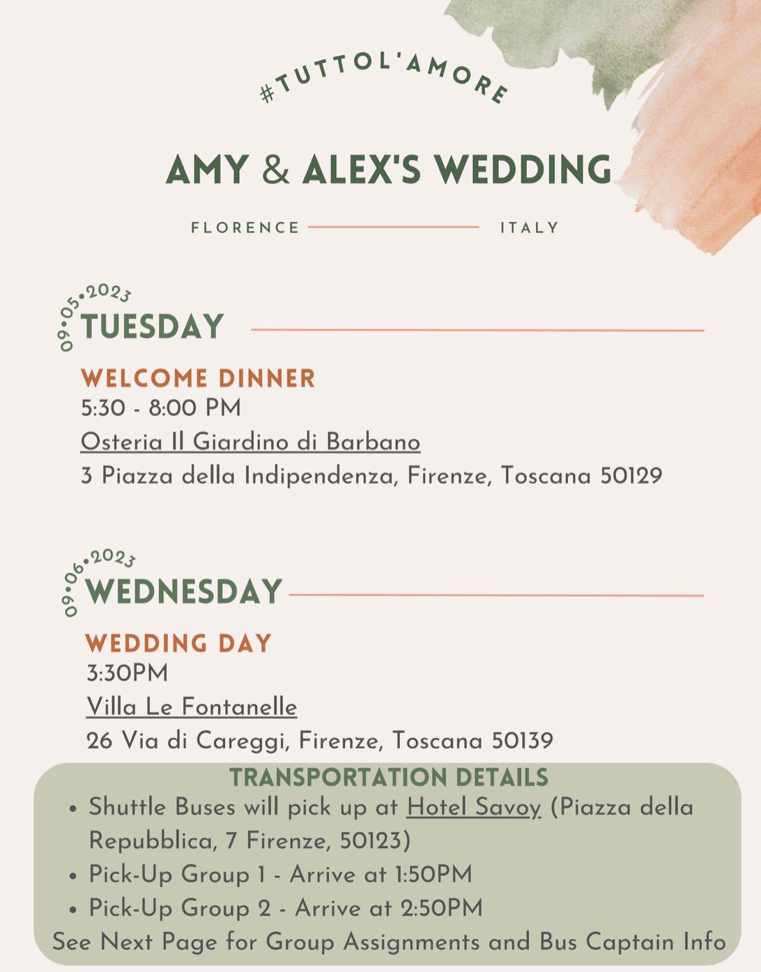 The Wedding Website of Amy Geister and Alex Tutt