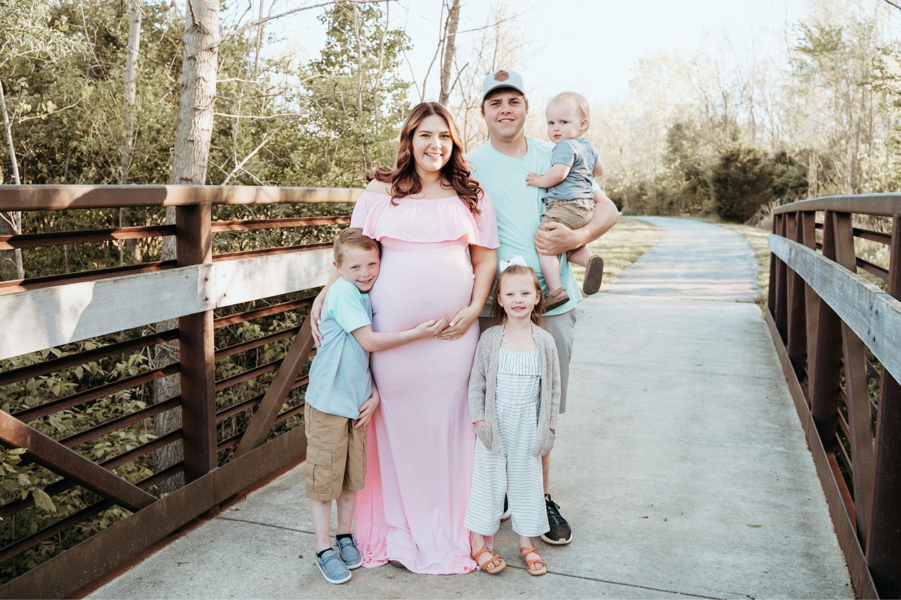 Maternity pictures for Kenzy. Right before we became a family of 6.