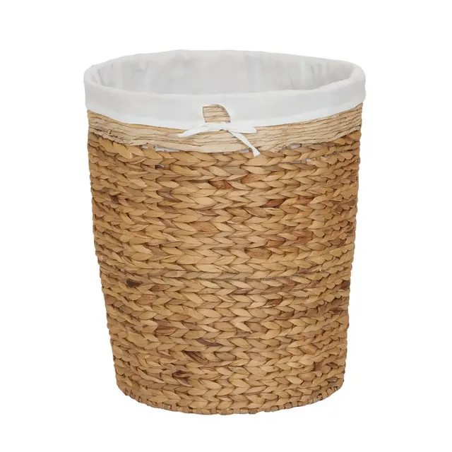 Wicker Basket Laundry Hamper with Liner