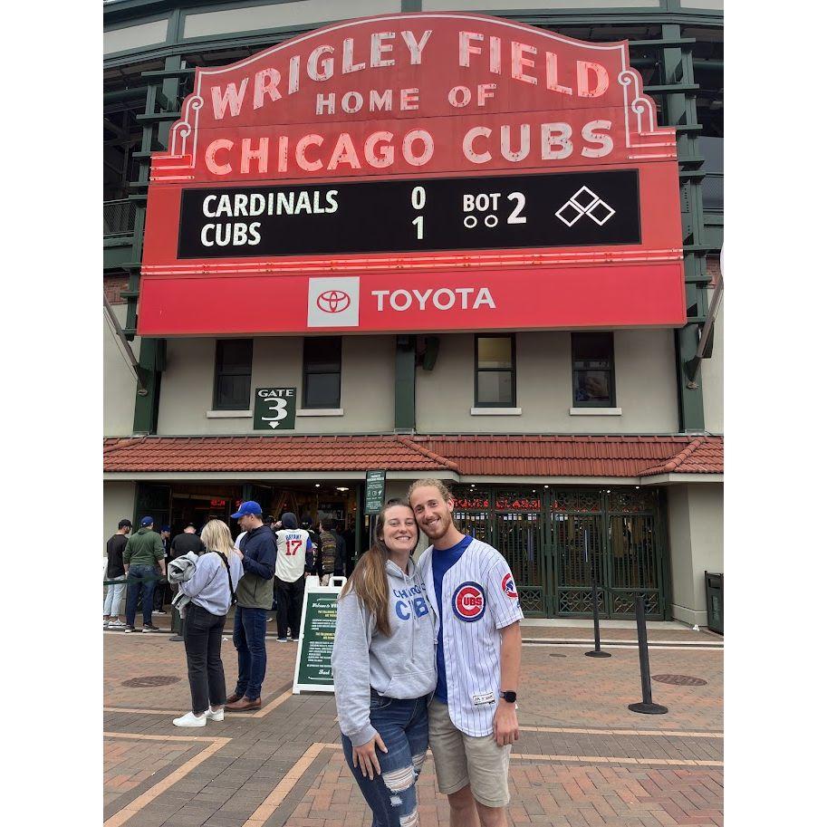 First Cubbies Game together!
