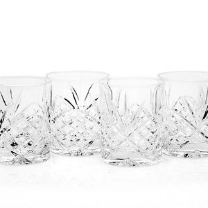 Godinger Dublin Double Old Fashioned Glasses, Set of 4