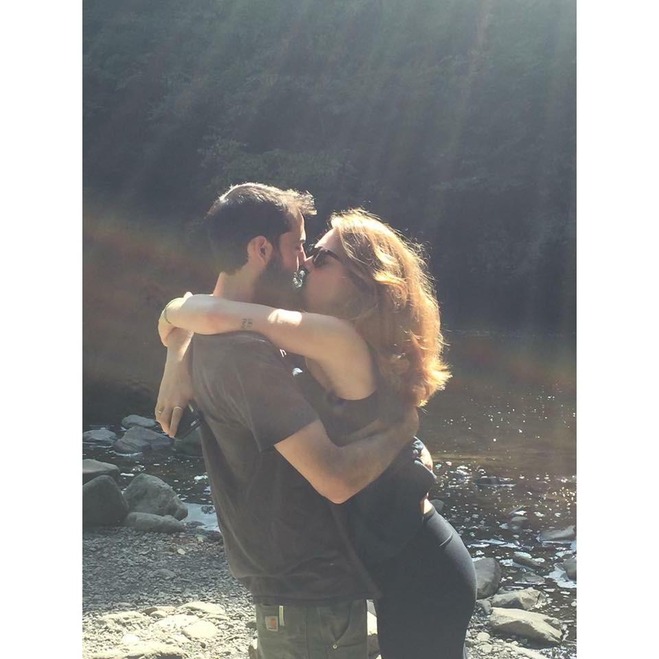 A quick kiss