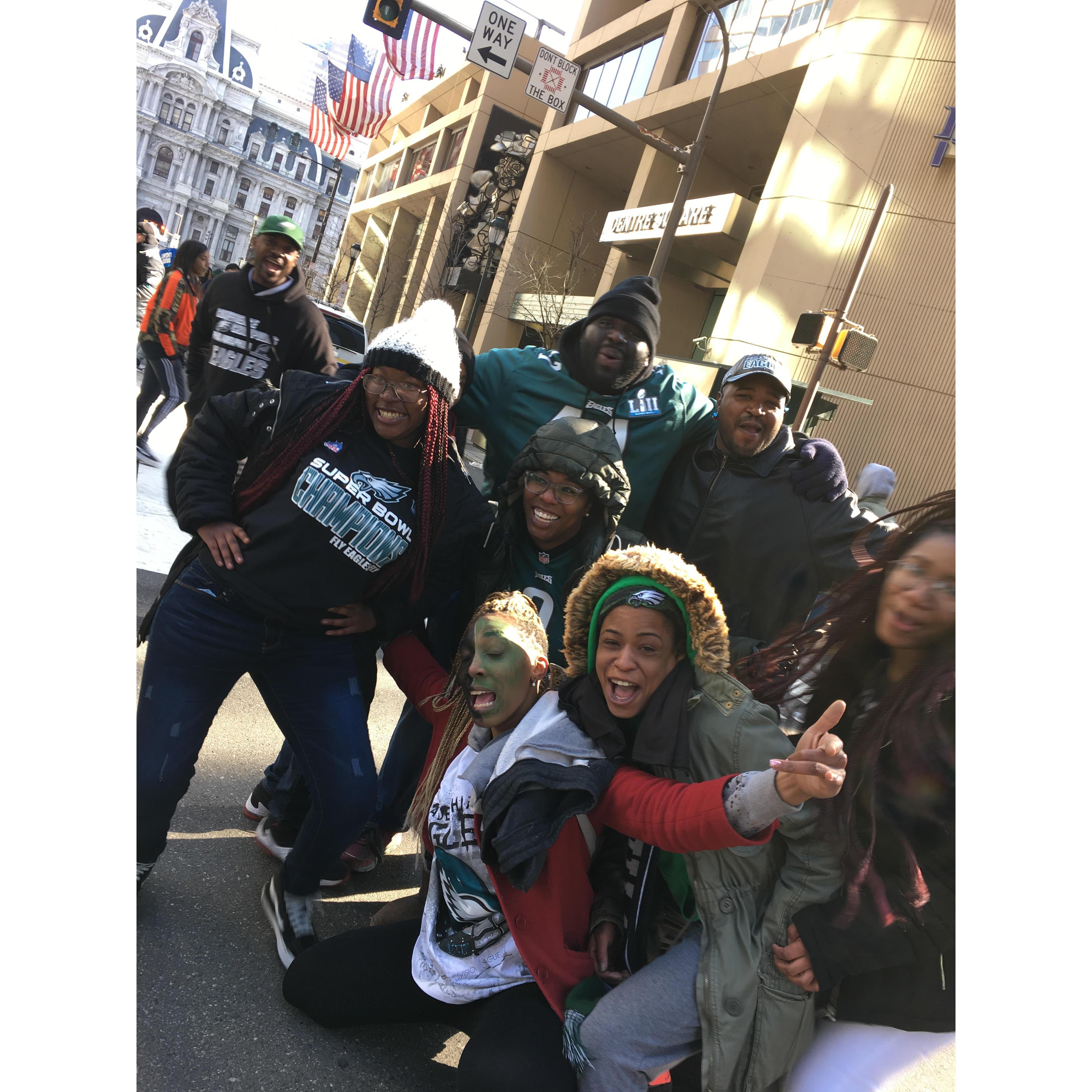 The Philadelphia Eagles 🦅 football 🏈 Robs favorite Team wins the Super Bowl