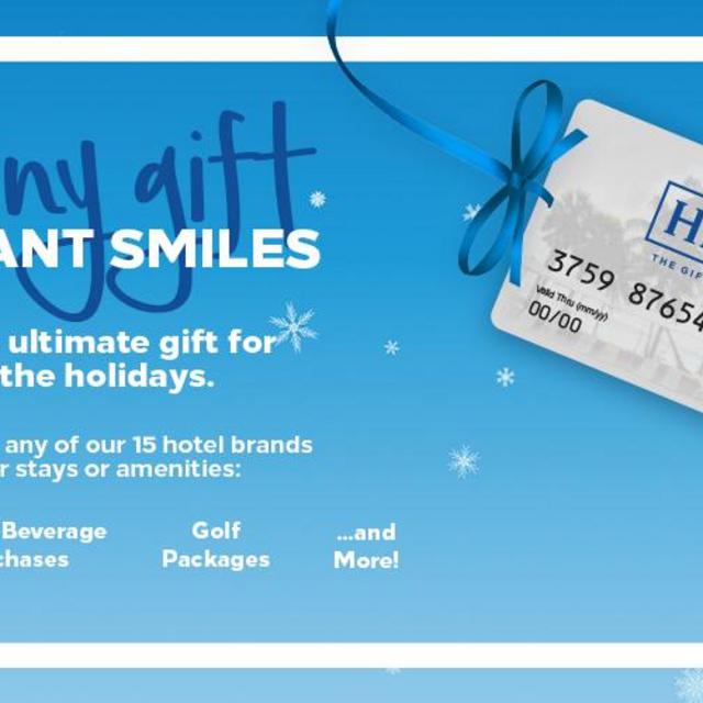 BUY HILTON GIFT CARDS
