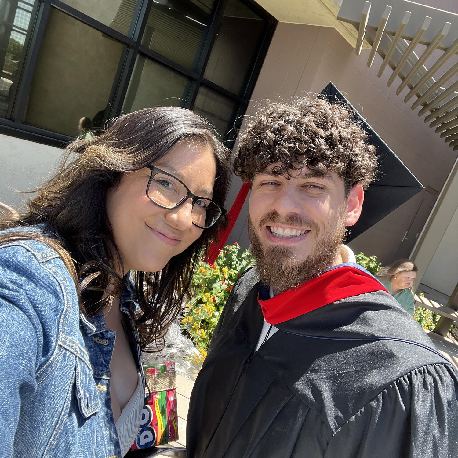 Master Luke’s graduation 🎓
