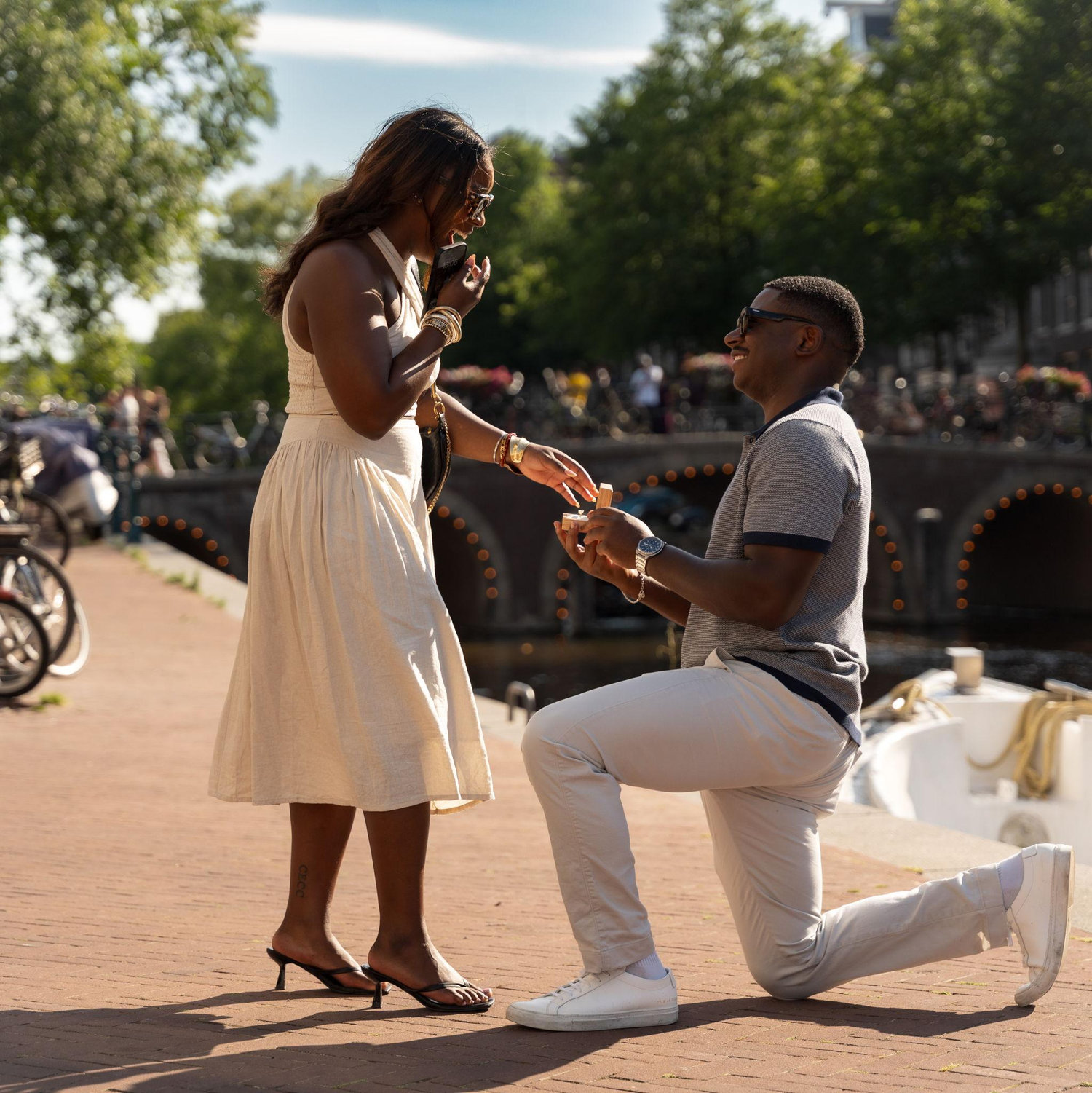 The moment our lives changed forever!