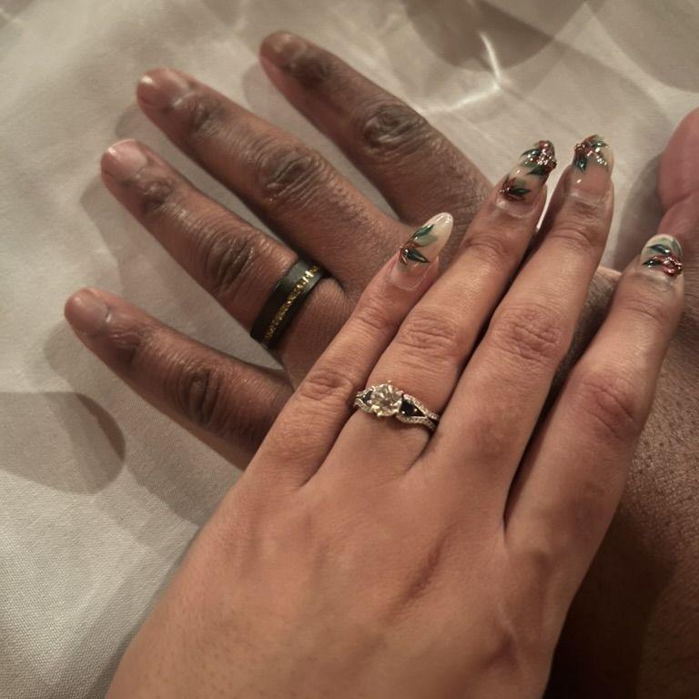 Our engagement rings