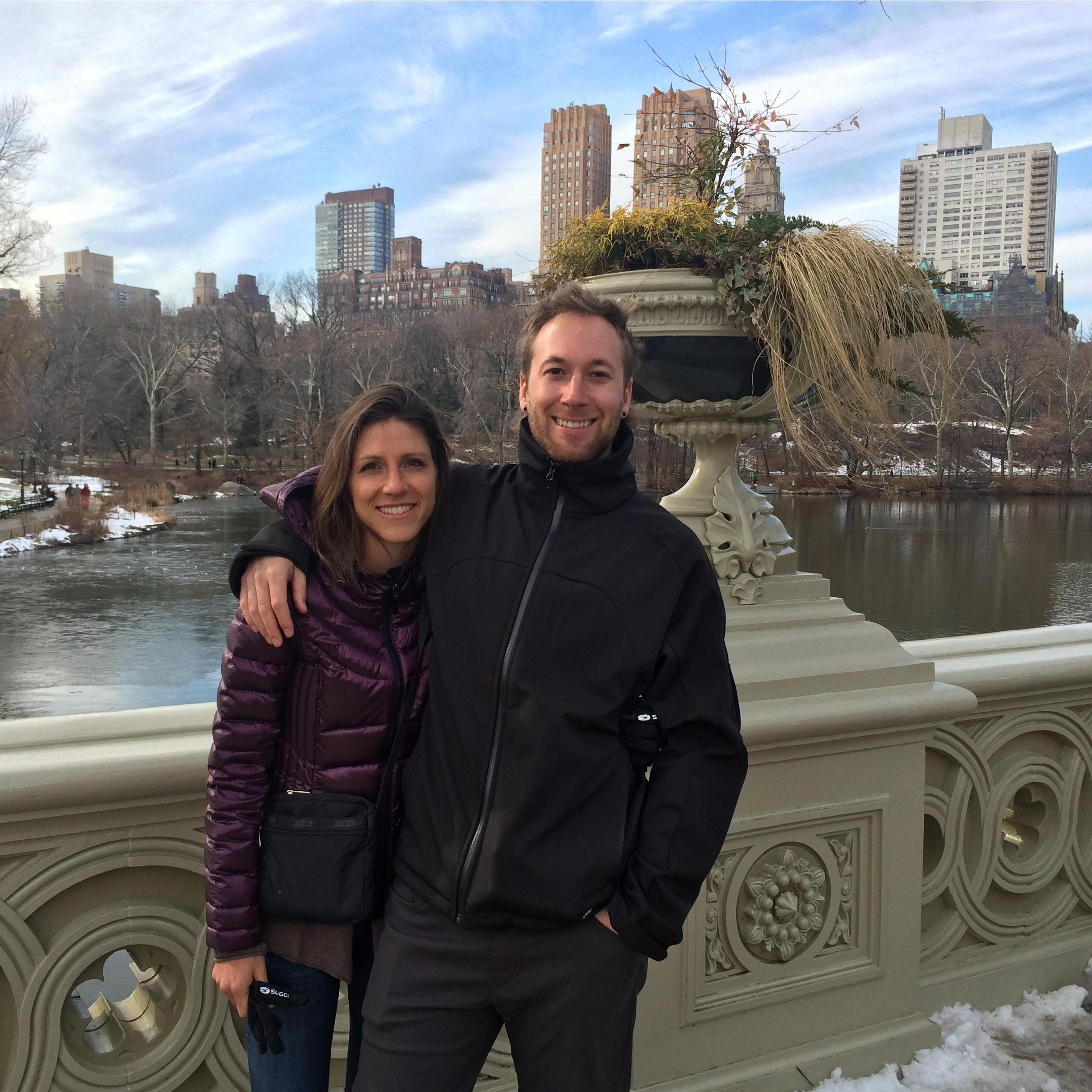 Visiting Gloria's Sister, Natalie, in New York