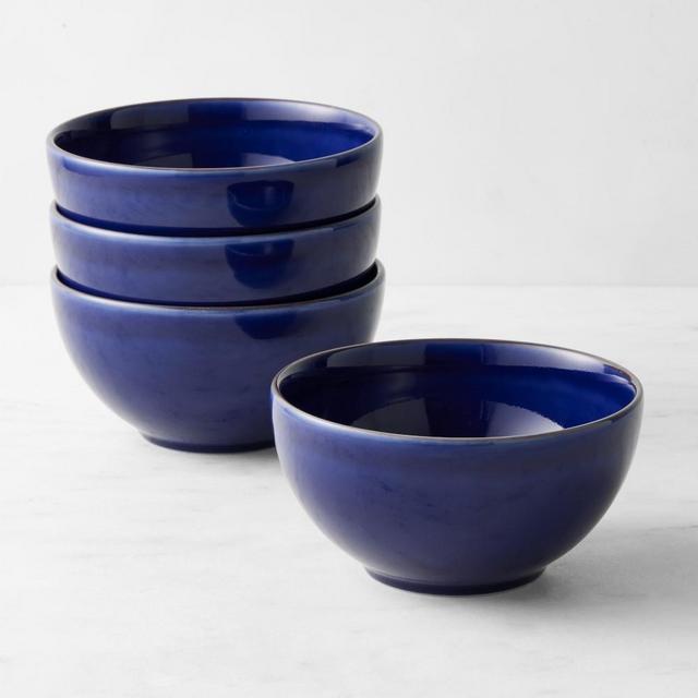 Provencal Cereal Bowls, Set of 4, Blue