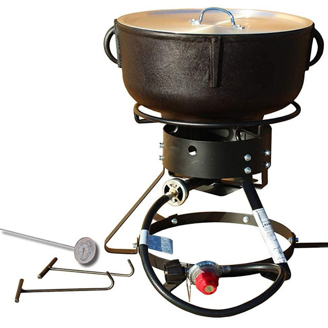 King Kooker 1204 Jambalaya Cooker, Black