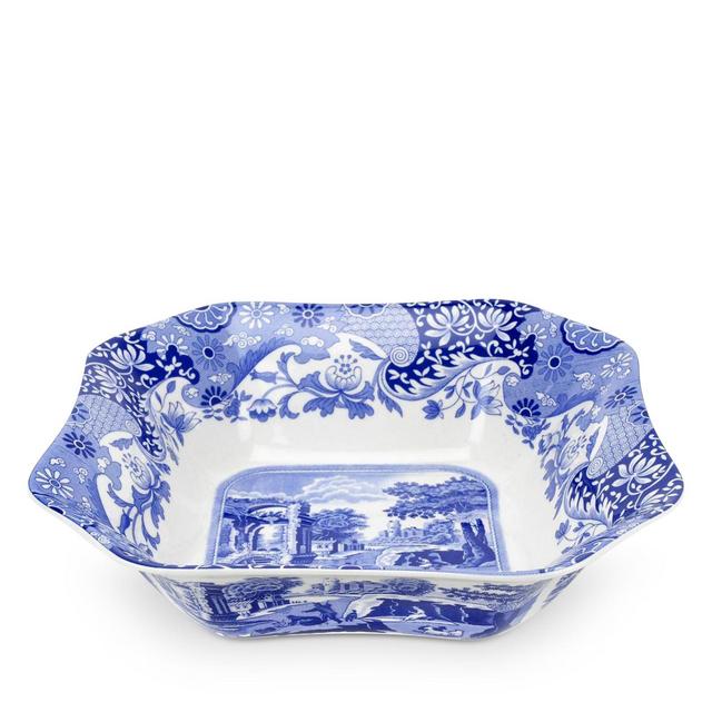 Spode Blue Italian Square Serving Bowl