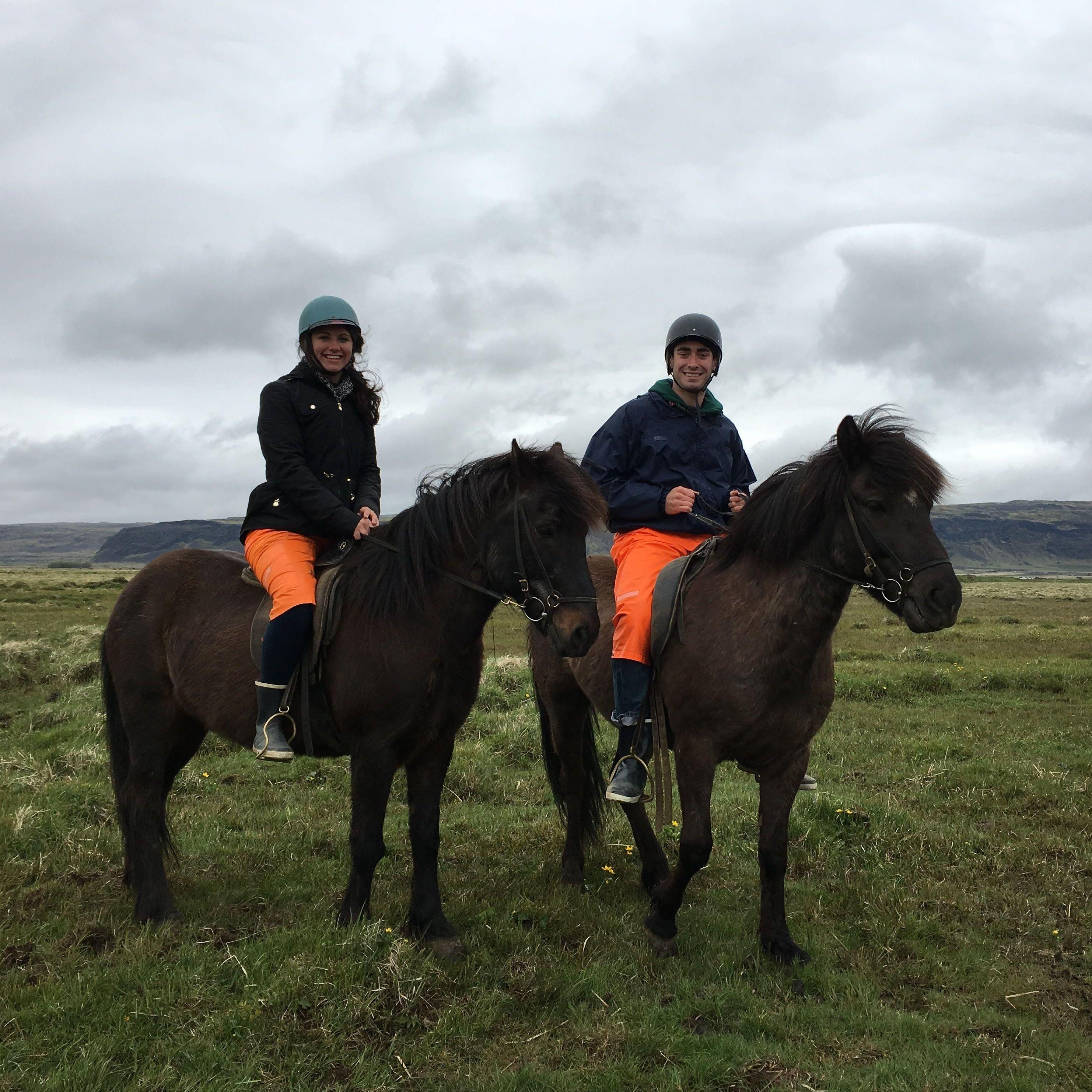 Jack could have used a bigger horse. Iceland, summer 2016
