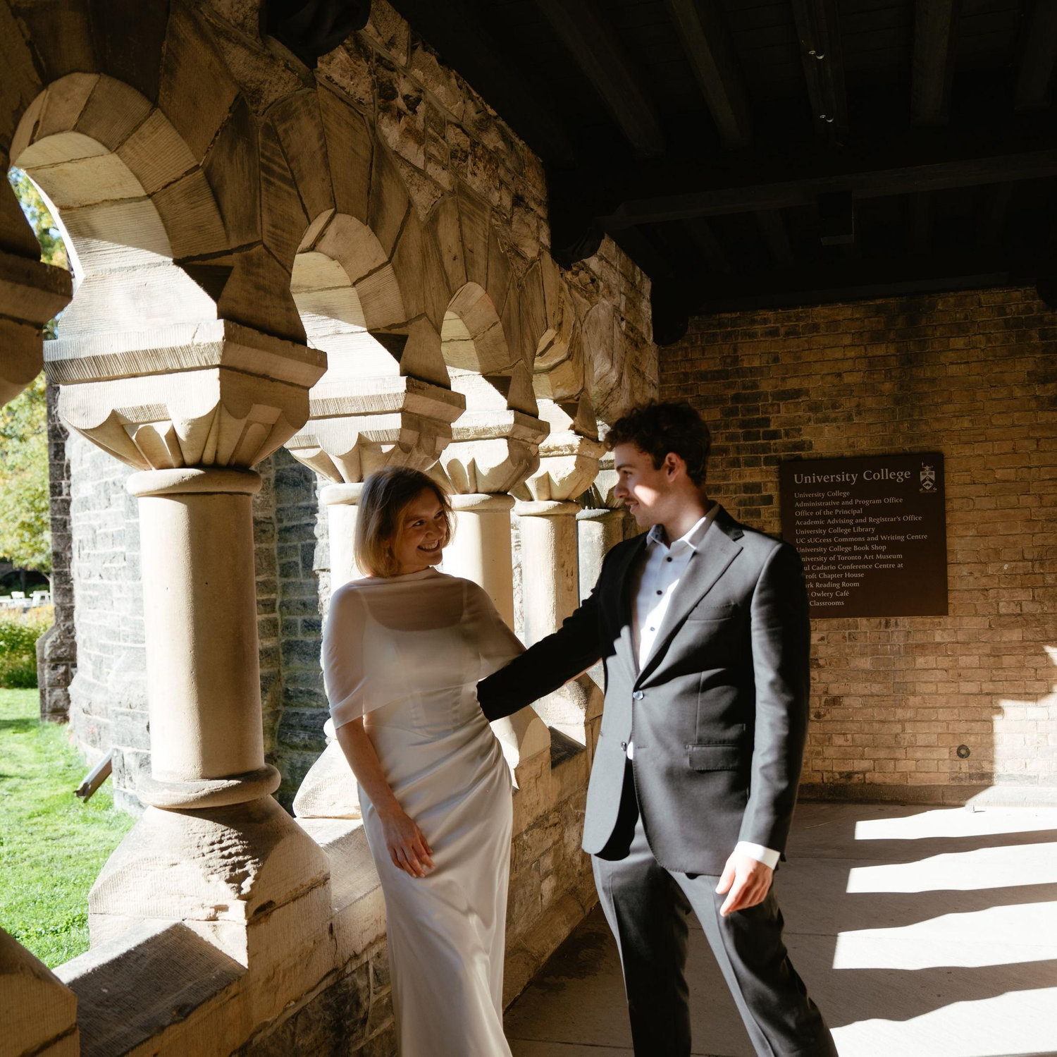 Then came university—we were both accepted to the University of Toronto, where everything began to change. We also began working with one another.