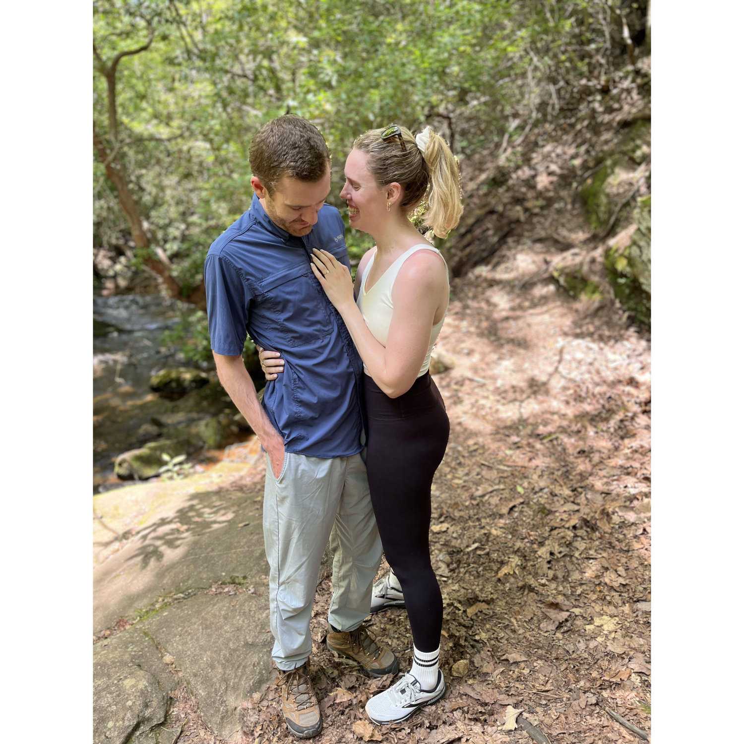 June 2025: proposal at Paris Mountain State Park