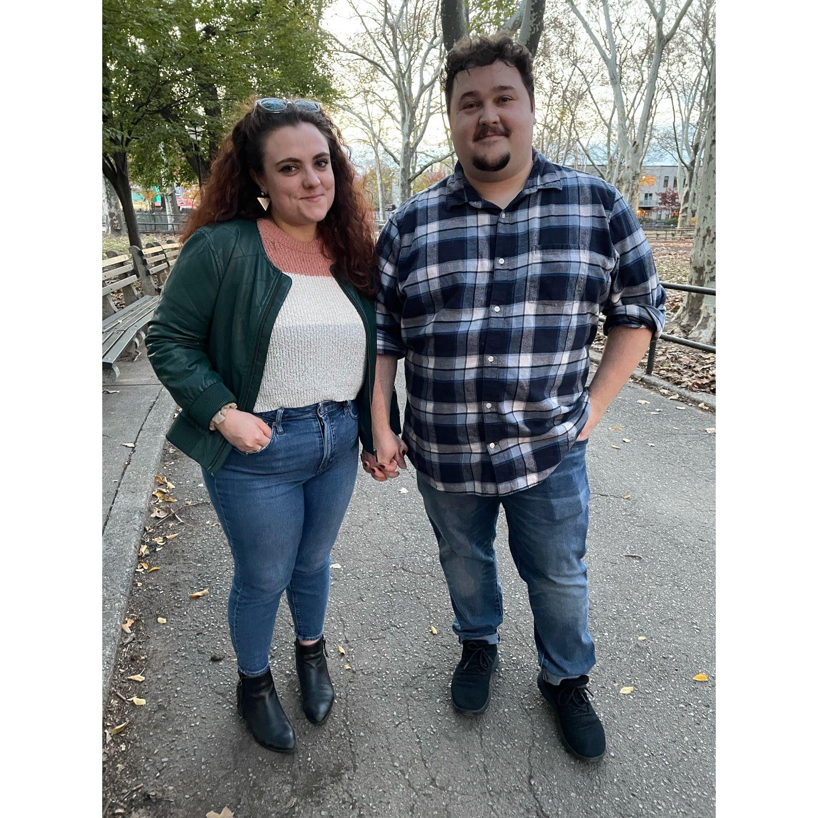Our first Thanksgiving we could celebrate together!