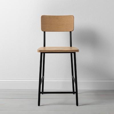 Wood & Steel Counter Stool - Hearth & Hand™ with Magnolia