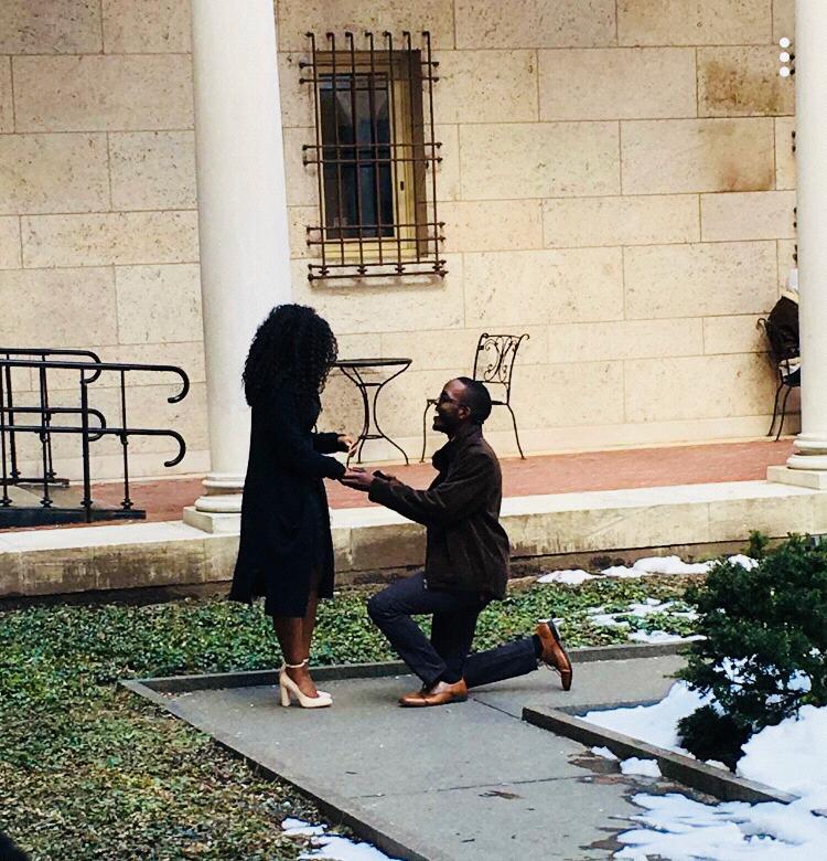 Sarah says YES!