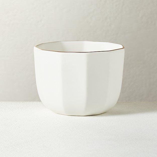 Queenie White Bowl