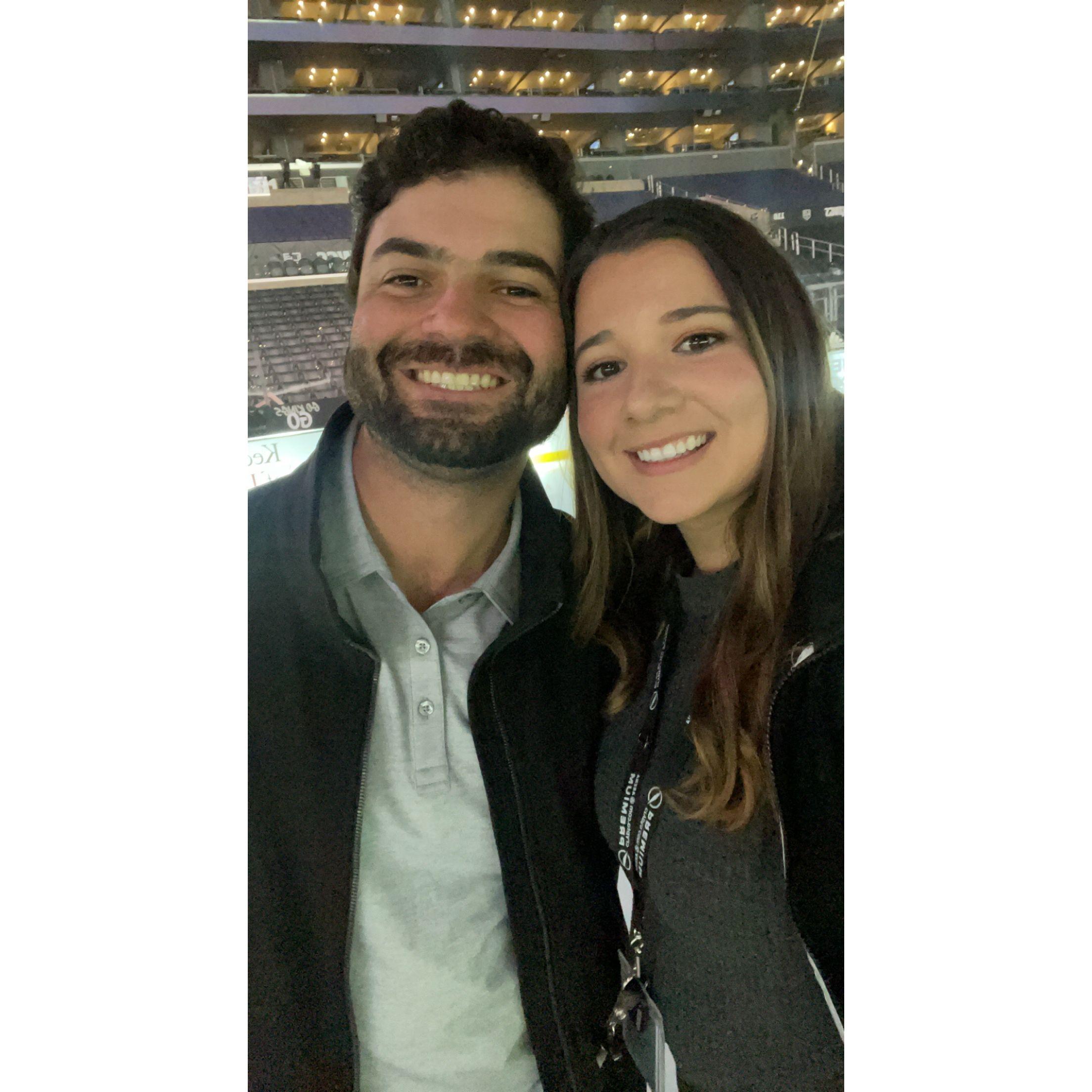 Take your fiancé to work day