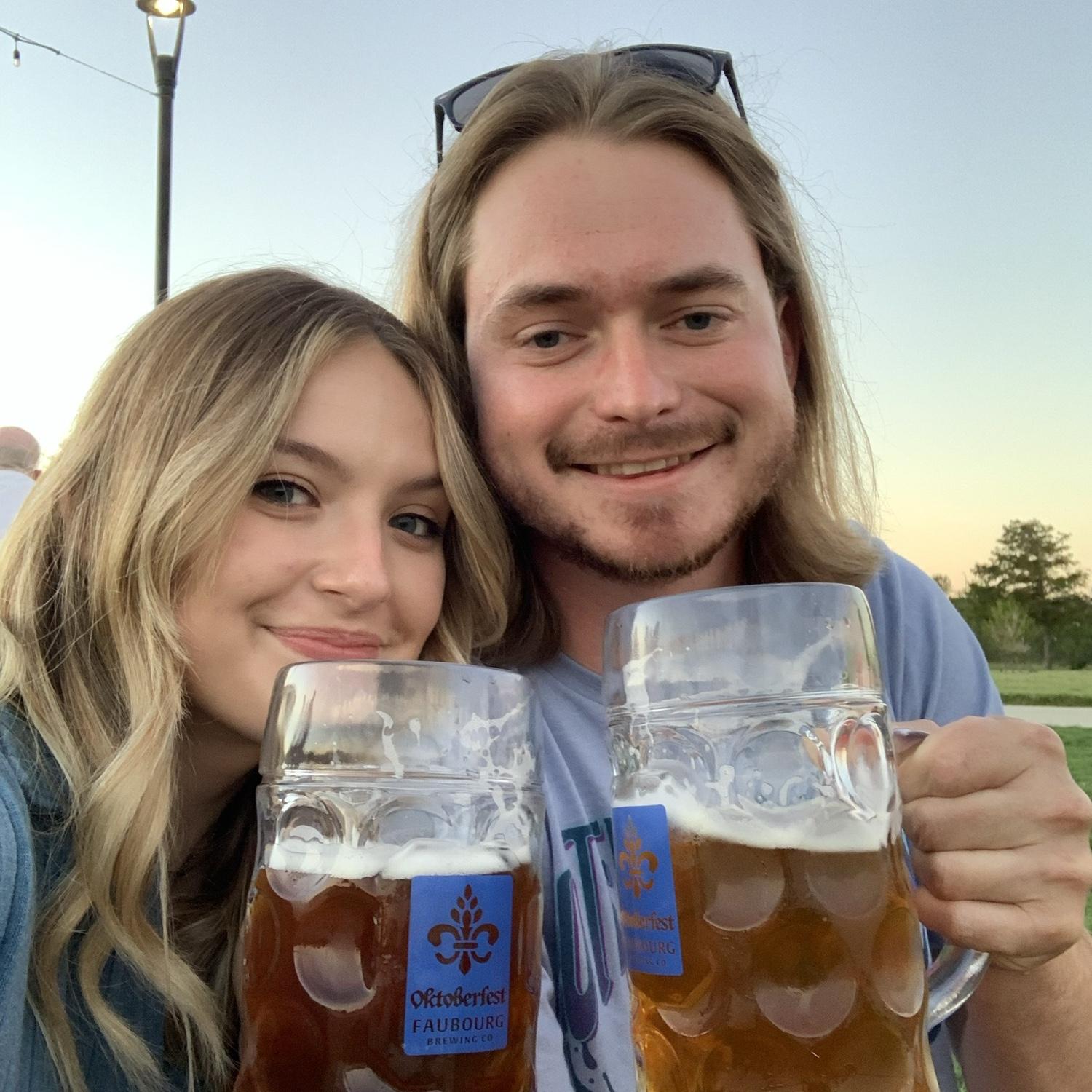 One of our very first photos together!