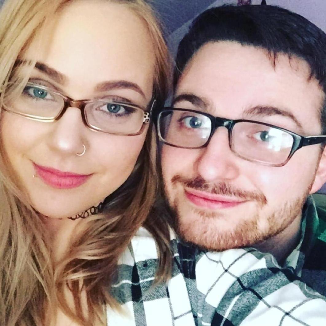 Right before our first Coheed and Cambria concert together in NYC. (2016)