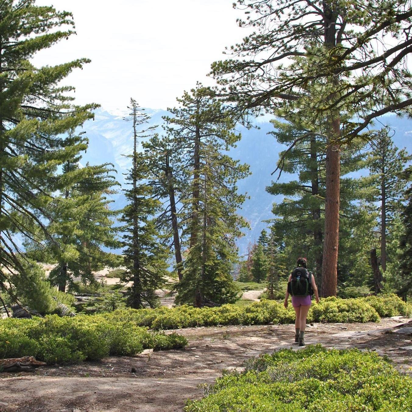 Backpacking in Yosemite, CA